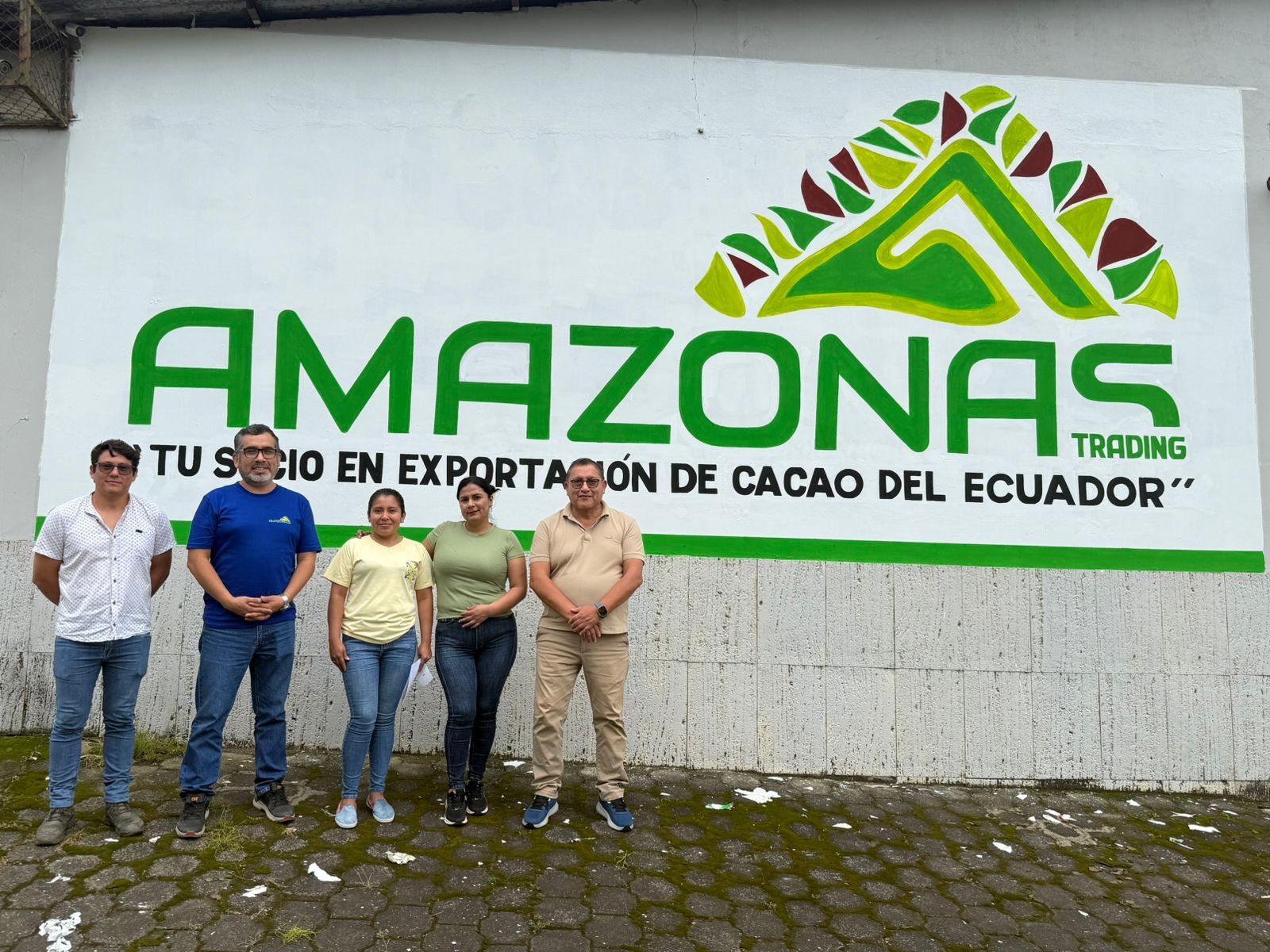 Equipo de trabajo de cacao